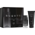 Bugatti Dynamic Move Black woda toaletowa 100 ml + żel pod prysznic 200 ml zestaw prezentowy dla mężczyzn