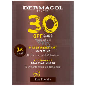 Dermacol Sun SPF30 wodoodporny krem do opalania 2 x 15 ml