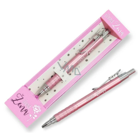 Nekupto Dárková propiska Úžasná žena s duší krásnou jako květina 1 kus Nekupto Dárková propiska Úžasná žena s duší krásnou jako květina 1 kus