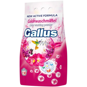 Gallus Color prací prášek na barevné prádlo 130 dávek 8,45 kg
