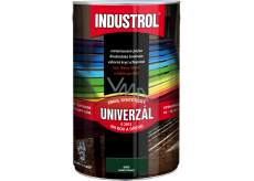 Industrol S2013 univerzál lesk vrchní barva na kov a dřevo, 5400 zeleň tmavá, 4 l