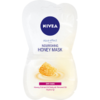Nivea Honey Mask aqua effect odżywcza maska miodowa, 2 × 7,5 ml