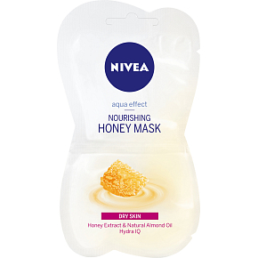 Nivea Honey Mask aqua effect odżywcza maska miodowa, 2 × 7,5 ml