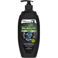 Palmolive Men Refreshing żel pod prysznic 3w1 dla mężczyzn pompka, 750 ml