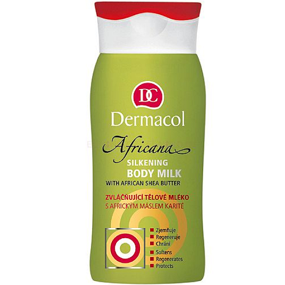 Dermacol Africana Africké máslo karité zvláčňující tělové mléko 200 ml