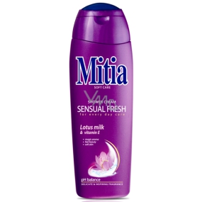 Mitia Soft Care Sensual Fresh Mleczko lotosowe żel pod prysznic 400 ml Mitia Soft Care Sensual Fresh Mleczko lotosowe żel pod prysznic 400 ml