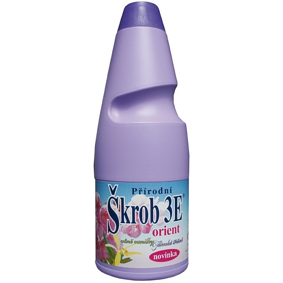 3E Orient Vanilka a Divoké Třešně Přírodní tekutý škrob 500 ml