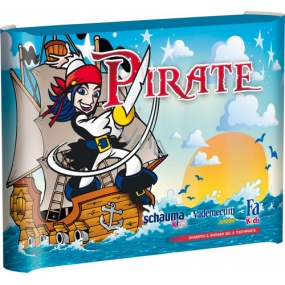 Pirate Vademecum Kids zubní pasta 50 ml + Schauma Šampon 250 ml + Fa sprchový gel 250 ml klučičí kazeta