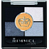 Rimmel London Glam Eyes HD oční stíny 021 Golden Eye 3,8 g