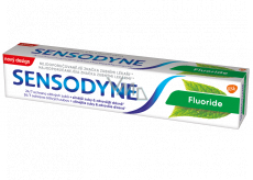 Sensodyne Fluoride z azotanem potasu pasta do zębów zmniejsza wrażliwość zębów i odsłoniętych szyjek 75 ml
