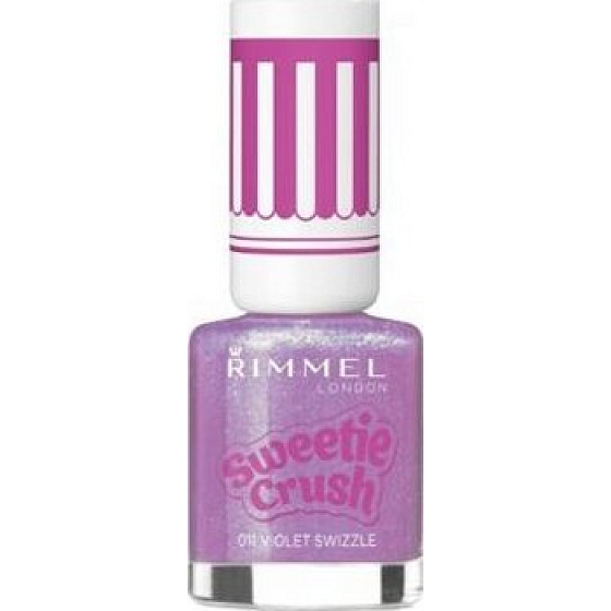 Rimmel London Sweetie Crush Nail Effect lak na nehty 011 Violet Swizzle 8 ml