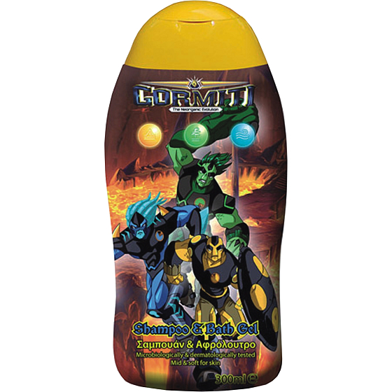Gormiti 2v1 šampon a sprchový gel pro děti 300 ml