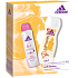 Adidas Cool & Care 48h 6v1 deodorant antiperspirant sprej pro ženy 150 ml + Soft Honey sprchový gel 250 ml, kosmetická sada