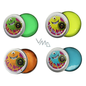 EP Line Ultra plastelína svítící ve tmě 50 g různé barvy, doporučený věk 3+ EP Line Ultra plastelína svítící ve tmě 50 g různé barvy, doporučený věk 3+