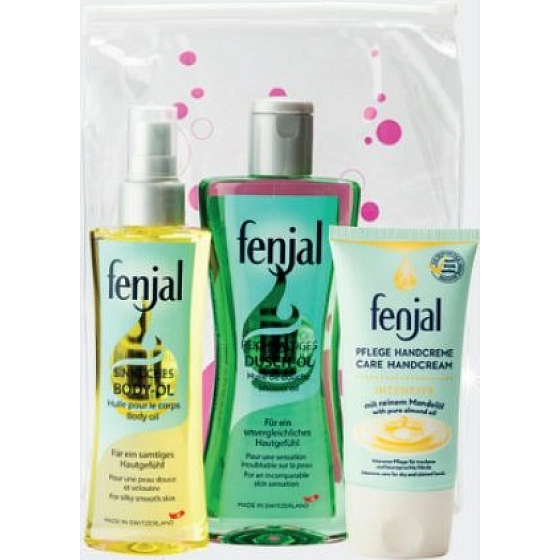 Fenjal Oil tělový olej 150 ml + sprchový olej 200 ml + Intensive krém na ruce 75 ml, kosmetická sada
