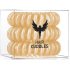 HH Simonsen Hair Cuddles Gold gumičky do vlasů zlaté 3 kusy
