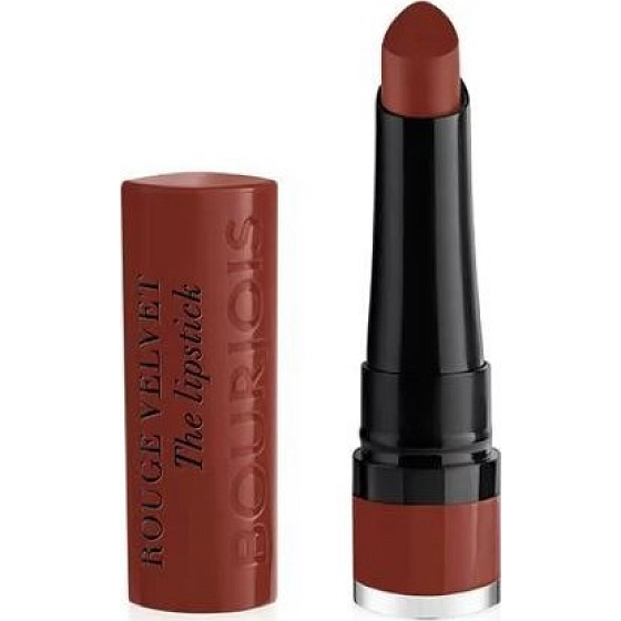 Bourjois Rouge Velvet The Lipstick rtěnka 12 Brunette 2,4 g