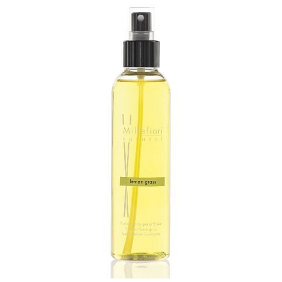 Millefiori Milano Natural Lemon Grass - Citrónová tráva Bytový sprej pohlcovač pachů 150 ml