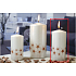 Lima Starlight svíčka bílá/měděná válec 60 x 120 mm 1 kus