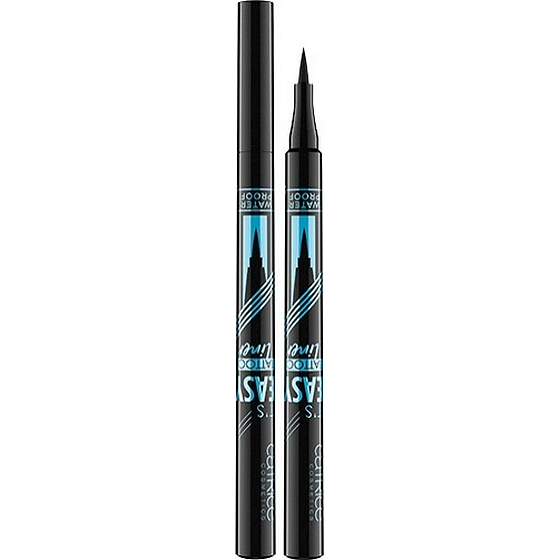 Catrice Its Easy Tattoo Liner Waterproof płynne eyeliner 010 Black Lifeproof 1,1 ml