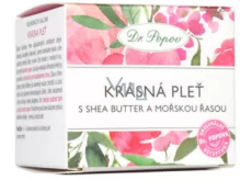 Dr. Popov Piękny balsam regeneracyjny do delikatnej i elastycznej skóry bez zmarszczek, naturalny skład, bez parabenów 50 ml