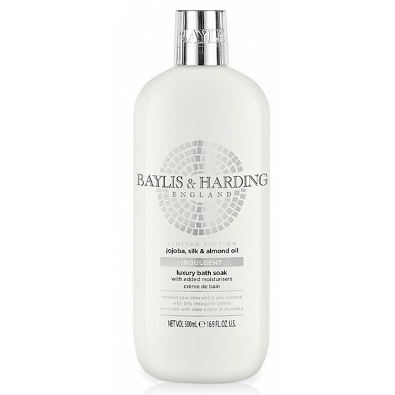 Baylis & Harding Jojoba, Hedvábí a Mandlový olej pěna do koupele 500 ml