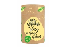 Albi Vánoční čaj zelený sypaný v tubusu - Nikdy nejsi příliš starý 50 g