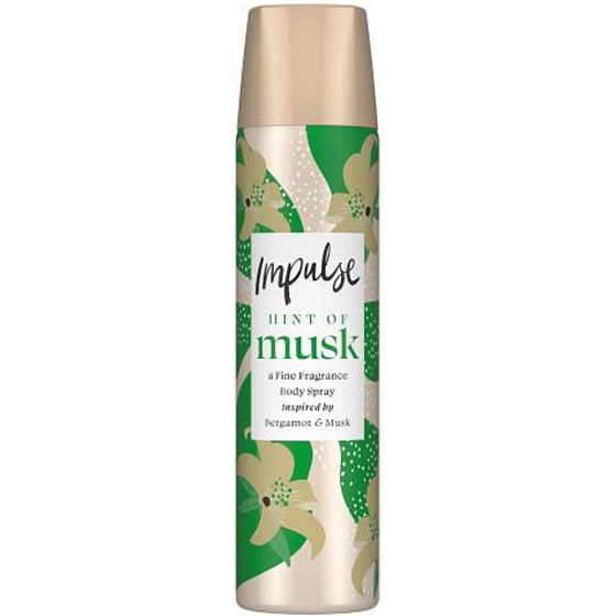 Impulse Hint of Musk parfémovaný deodorant sprej pro ženy 75 ml