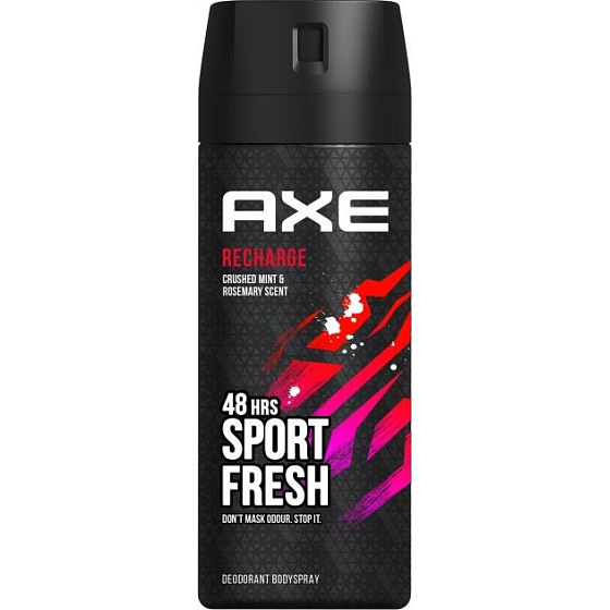 Axe Recharge 48h dezodorant w sprayu dla mężczyzn 150 ml