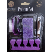 Zestaw do pedicure Enrico Shonalli 5 sztuk, różne kolory