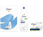 Dove Original Care Deeply Nourishing krémový sprchový gel 250 ml + Beauty Cream Bar krémové toaletní mýdlo 90 g, kosmetická sada