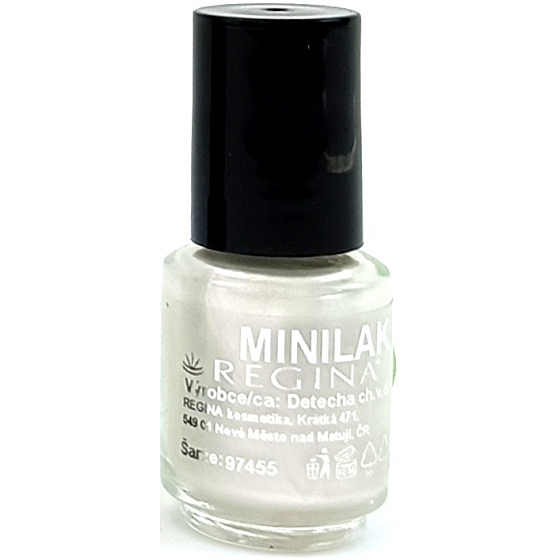 Regina Minilak lak na nehty č. 95 Perleťový bílý 5 ml