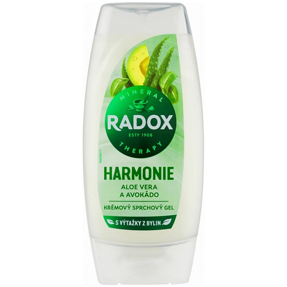 Radox Harmonie Aloe vera i awokado żel pod prysznic 225 ml