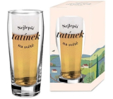 Albi Szklanka do piwa Najlepszy tatę na świecie 500 ml