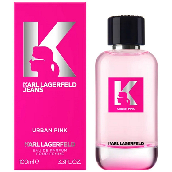 Karl Lagerfeld Jeans Urban Pink parfémovaná voda pro ženy 100 ml – moderní a svěží dámská vůně