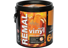 REMAL Vinyl Color mat omyvatelná barva na zeď, 640 šafránově žlutá, 3,2 kg