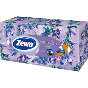 Zewa Deluxe Family Box 3-warstwowe chusteczki papierowe, 90 szt.