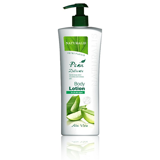 Naturalis Aloe Vera tělové mléko s pumpičkou 500 ml