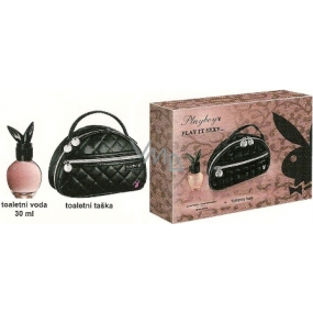 Playboy Play It Sexy toaletní voda 30 ml + kabelka, dárková sada