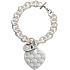Ops! Objects Matelassé Pearl Bracelet náramek OPSBR-180 bílá