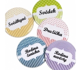 Albi Ślubne Przypinki dla Ślubnych - Świadków