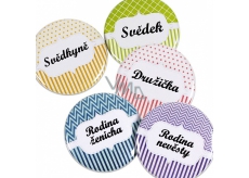 Albi Ślubne Przypinki dla Ślubnych - Świadków