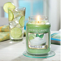 Yankee Candle Vanilla Lime - Vanilka s limetkou vonná svíčka Classic střední sklo 411 g