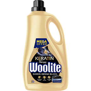Woolite Keratin Therapy Darks Denim Black żel do prania, 3,6 l, 60 dawek