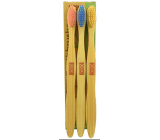 Xoc Bamboo Eko Soft bambusowy szczoteczka do zębów 3 sztuki