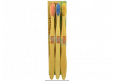 Xoc Bamboo Eko Soft bambusowy szczoteczka do zębów 3 sztuki