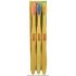 Xoc Bamboo Eko Soft bambusowy szczoteczka do zębów 3 sztuki