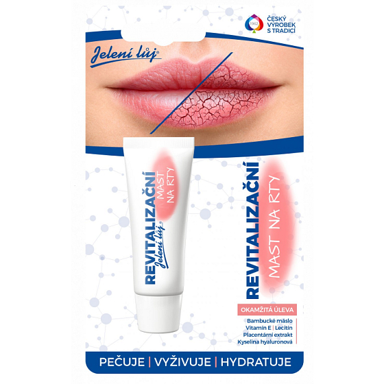 Regina Jelení lůj Revitalizační maść do ust, natychmiastowa ulga 10 ml