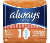 Always Ultra Normal Plus podpaski higieniczne 10 sztuk