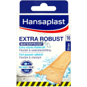 Hansaplast Extra Robust wodoodporny plaster, 16 sztuk